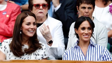 img-title Meghan Markle Tak Peduli Hubungan dengan Kate Middleton Memburuk