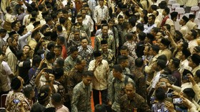 Ribuan Orang Padati Jalanan Solo Meriahkan Muktamar Muhammadiyah