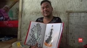 VIDEO: Pemuda Difabel Mampu Mendesain Busana Perempuan