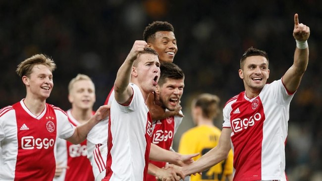 Ajax Amsterdam tercatat sebagai tim paling subur di antara kesebelasan-kesebelasan lain yang berada di semifinal Liga Champions 2018/2019.
