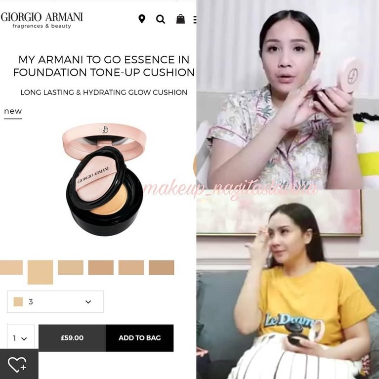 6 Makeup Mahal Nagita Slavina Nagita Slavina terkenal dengan kehidupan yang serba mewah. Seperti beberapa makeup mahal berikut ini yang dipakai olehnya.