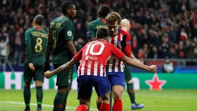 Babak Pertama: Atletico Unggul 2-0 atas Monaco