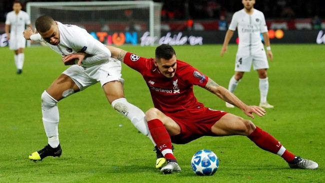 PSG menang 2-1 atas Liverpool dalam lanjutan laga Liga Champions di Stadion Parc des Princes, Kamis (29/11) dini hari.