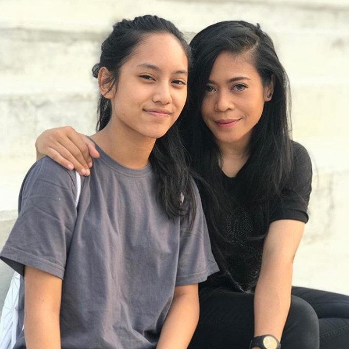 <p>Kikan dan Shira mirip nggak, Bun? (Foto:Instagram @kikankikan)</p>