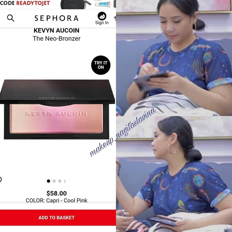 Nagita Slavina terkenal dengan kehidupan yang serba mewah. Seperti beberapa makeup mahal berikut ini yang dipakai olehnya.