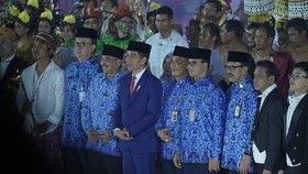 Seribu Angklung Anggota Korpri untuk Presiden dan Menpar