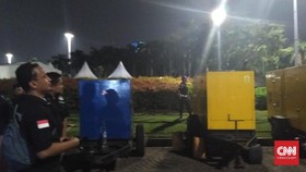 Genset Meledak di Area Reuni Aksi 212, Massa Tetap Tenang