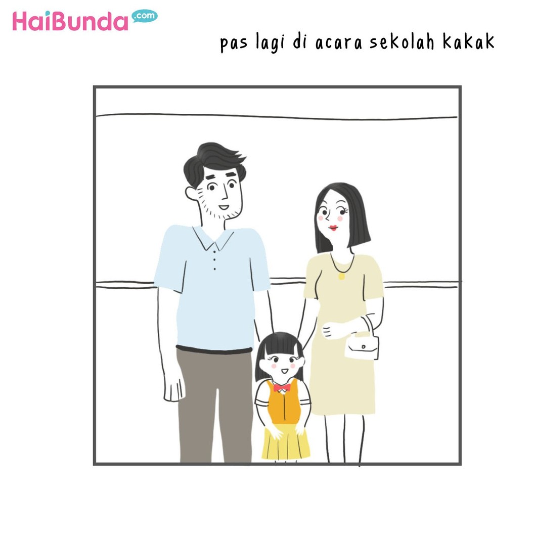 Begini cerita keluarga Bunda di komik ini untuk dapat foto keluarga yang kece. Di keluarga Bunda dan Ayah, ada cerita apa terkait foto keluarga? Share yuk.