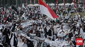 Lagu 2019 Ganti Presiden Menggema di Reuni Aksi 212
