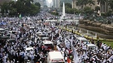 Jelang Reuni 212, Polisi Sekat Pintu Masuk ke Jakarta