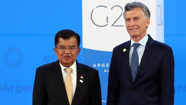 Jusuf Kalla yang mewakili Indonesia dalam pertemuan G20 menyampaikan rekomendasi berisi sejumlah poin, termasuk komitmen tentang Kesepakatan Paris.
