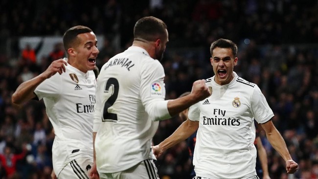 Real Madrid berhasil mengalahkan Valencia dengan skor 2-0 dalam lanjutan Liga Spanyol di Santiago Bernabeu, Minggu (2/12) dini hari WIB.