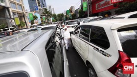 Reuni 212, Lalu Lintas ke Arah Monas Lumpuh
