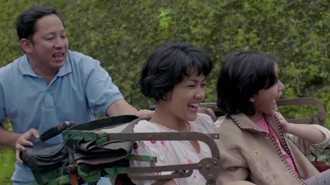 Nirina Zubir dan Ringgo Agus Rahman ungkap konflik utama dalam film Keluarga Cemara 2.