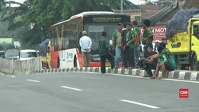 VIDEO: Sopir Angkot Demo TransJakarta