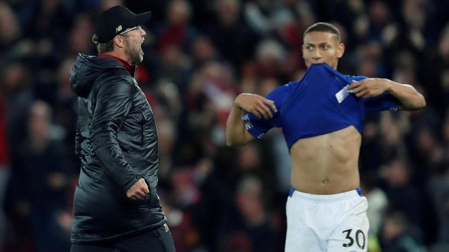 Manajer Everton Marco Silva membantah manajer Liverpool Juergen Klopp telah meminta maaf usai insiden selebrasi pada laga Derby Merseyside.