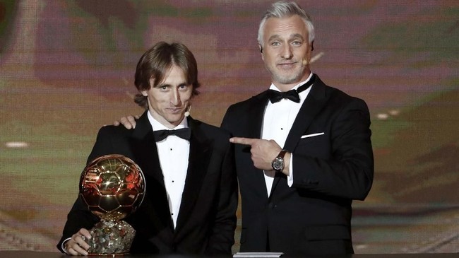 Luka Modric mengaku senang karena pemain biasa dan bukan berstatus bintang seperti dirinya bisa memenangkan Ballon d'Or.