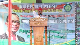 Menteri Hanif Minta Warga Poso Bersatu