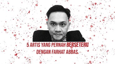 Infografis: Perseteruan Farhat Abbas dengan 5 Selebriti