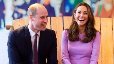 Belaian Sayang Pangeran William Ditanggapi Dingin oleh Kate Middleton