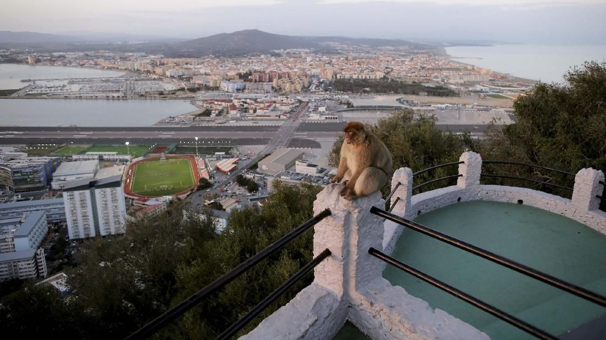 FOTO: Sepotong Inggris Bernama Gibraltar