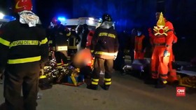 VIDEO: Enam Orang Tewas Terimpit di Kelab Malam Italia