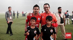 Anies Rayakan Kemenangan Persija di Balai Kota Hari Ini