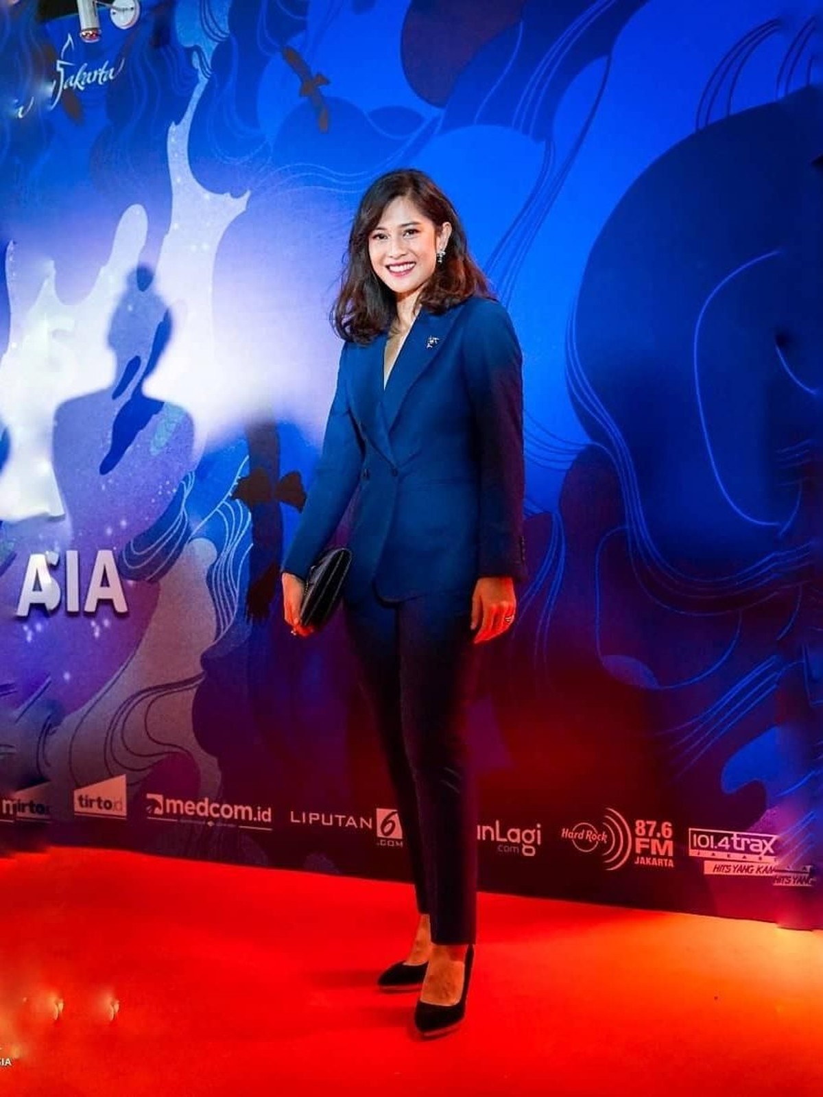 Enam gaya selebriti di karpet merah dalam ajang Festival Film Indonesia 2018 di Taman Ismail Marzuki&comma; Jakarta Pusat&comma; Minggu &lpar;9&sol;12&rpar;&period;