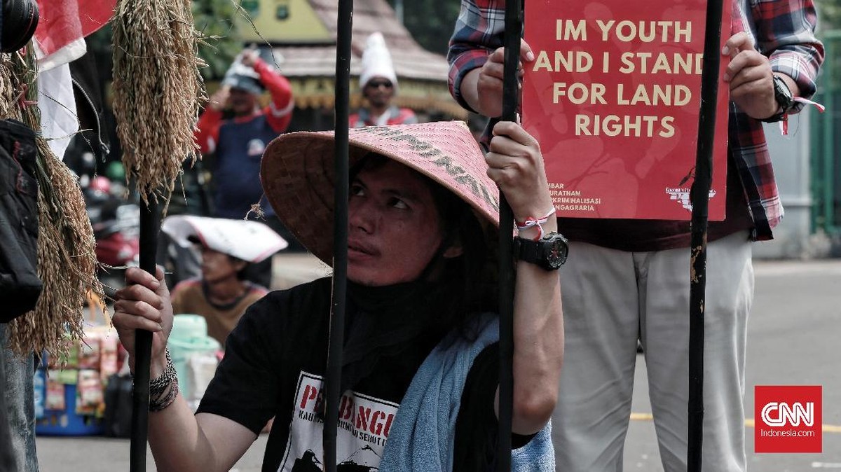 FOTO: Pejuang Lingkungan Kirim Pesan Tolak Kriminalisasi