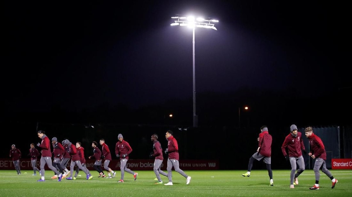 FOTO: Liverpool dan Napoli Siap Bentrok di Liga Champions