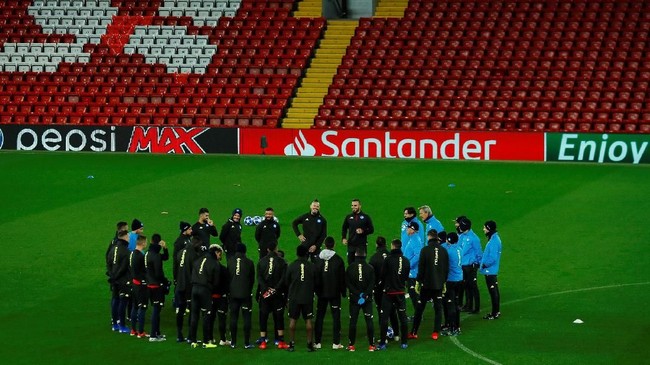 FOTO: Liverpool dan Napoli Siap Bentrok di Liga Champions