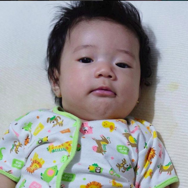 <p>Ini Uti waktu usia 3 bulan. Nggak kalah nggemesin kan dari si abang? (Foto: Instagram/missnyctagina)</p>