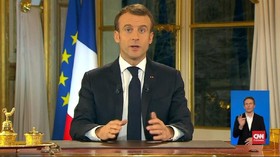 VIDEO: Redam Rompi Kuning, Macron Tingkatkan Upah Minimum