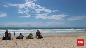 FOTO: 'Kantong-kantong' Turis di Queensland