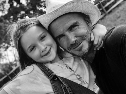 Kejutan Manis David Beckham di Ulang Tahun Si Bungsu, Harper
