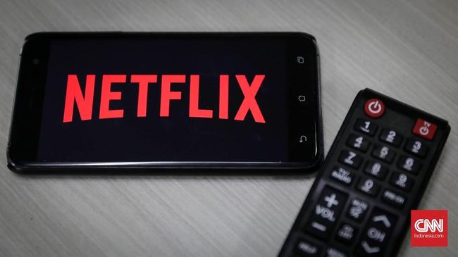 Ilustrasi Netflix. CNNIndonesia/Safir Makki
