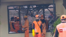 VIDEO: Kondisi Polsek Ciracas Usai Dirusak Massa