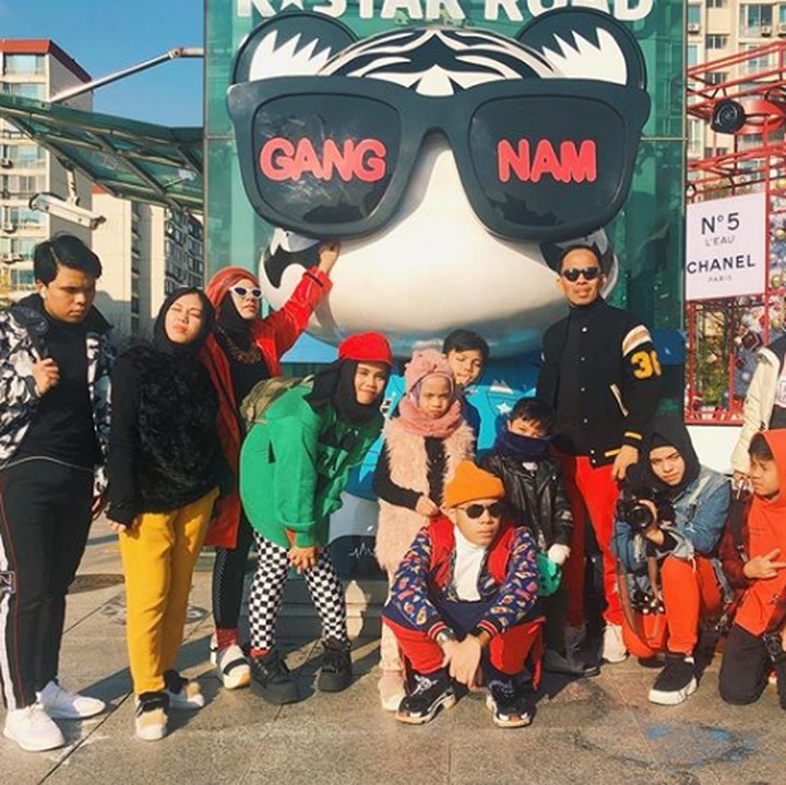 <p>Mengunjungi Seoul, belum lengkap rasanya kalau nggak mampir ke kawasan Gangnam. (Foto: Instagram @ genifaruk)</p>