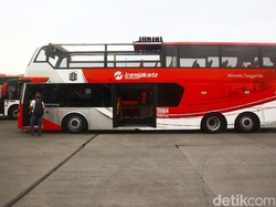 Jam Operasional Bus Tingkat TransJakarta 11-15 April untuk Libur Lebaran