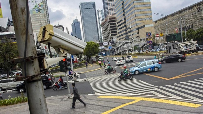 Sebanyak 484 kendaraan diblokir oleh Polda Metro Jaya setelah terjaring tilang elektronik namun tidak mematuhi proses hukum pasca penilangan.
