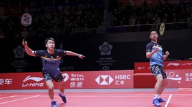 Cedera Leher, Kevin/Marcus Tersingkir dari World Tour Finals