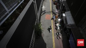 Pemkot Jakpus Klaim JPM Tanah Abang Steril dari Pejalan Kaki