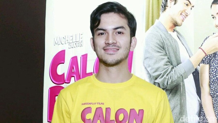 Rizky Nazar dan Michelle Ziudith saat ditemui di kawasan Sudirman.