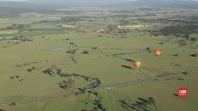 VIDEO: Wisata Balon Udara di Langit Queensland