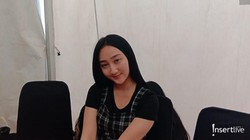 Tampil di HUT Transmedia, Sandrina Dadakan Beli Anting