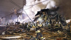 FOTO: Reruntuhan Pub di Sapporo yang Hancur karena Ledakan