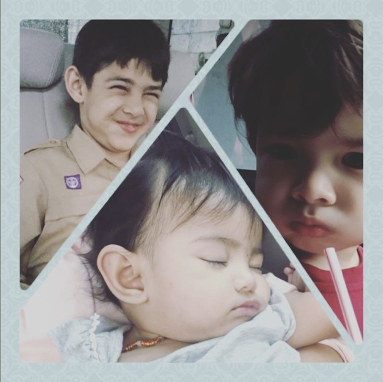 Galeri Foto Cantiknya Chila, Anak Ketiga Risty Tagor Sempat mengelak sudah menikah, Risty Tagor pamer foto anak ketiga yang cantik