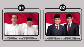 Iklan KPU Diprotes Tak Cantumkan Gelar Lengkap Prabowo-Sandi
