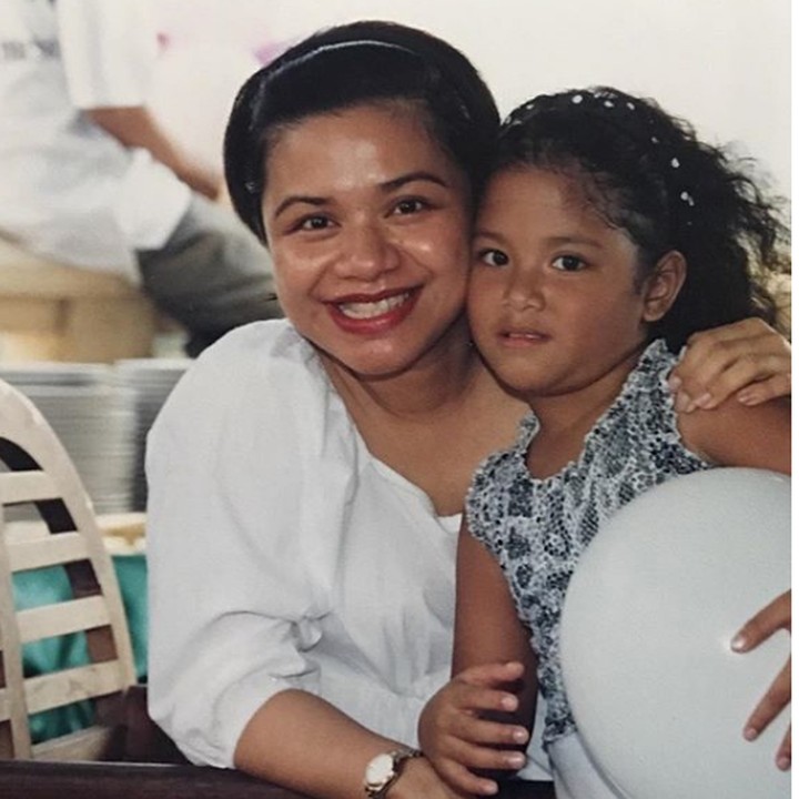 <p>Lucunya Nadine waktu masih kecil.  (Foto: Instagram @mamauthe)</p>