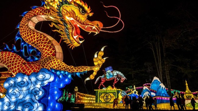 FOTO: Pesta Lentera di Prancis